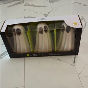 LED Ghost Decor Set - White